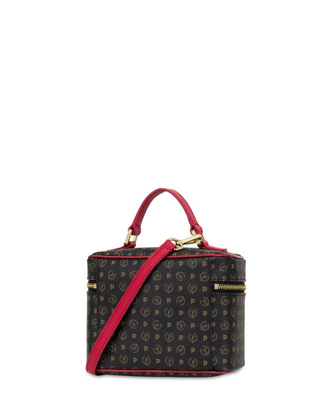 Pollini Borsa Beauty Piccola Heritage Logo Classic Nero/lacca Fino Al -60%