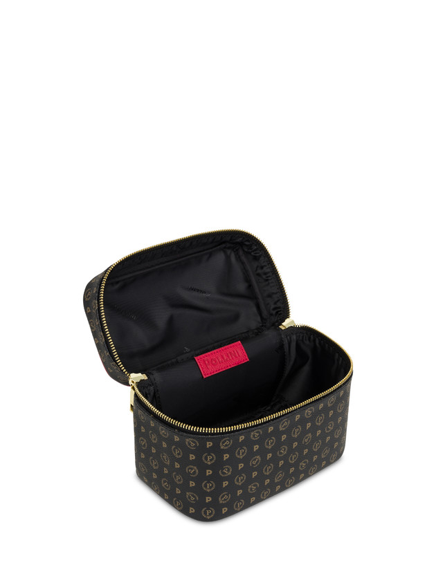 Pollini Borsa Beauty Piccola Heritage Logo Classic Nero/lacca Fino Al -60%