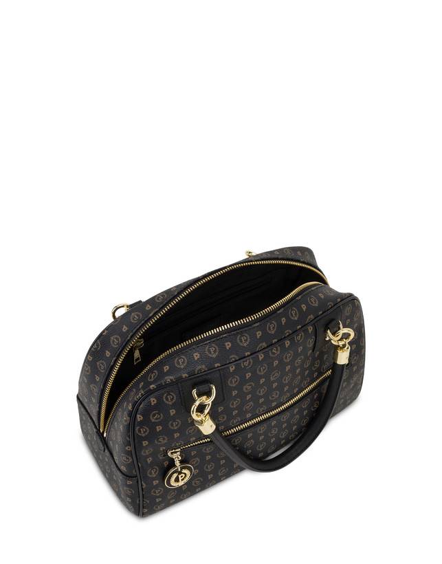 Pollini Bowling Bag Heritage Logo Classic Nero/nero Sottocosto