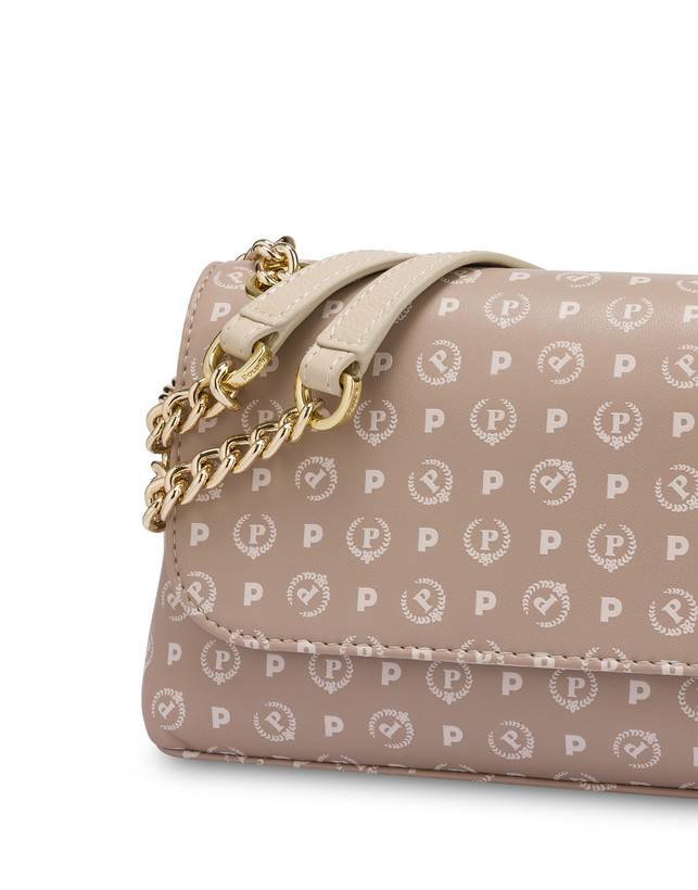 Pollini Borsa A Spalla Heritage Soft Touch Beige/avorio Outlet