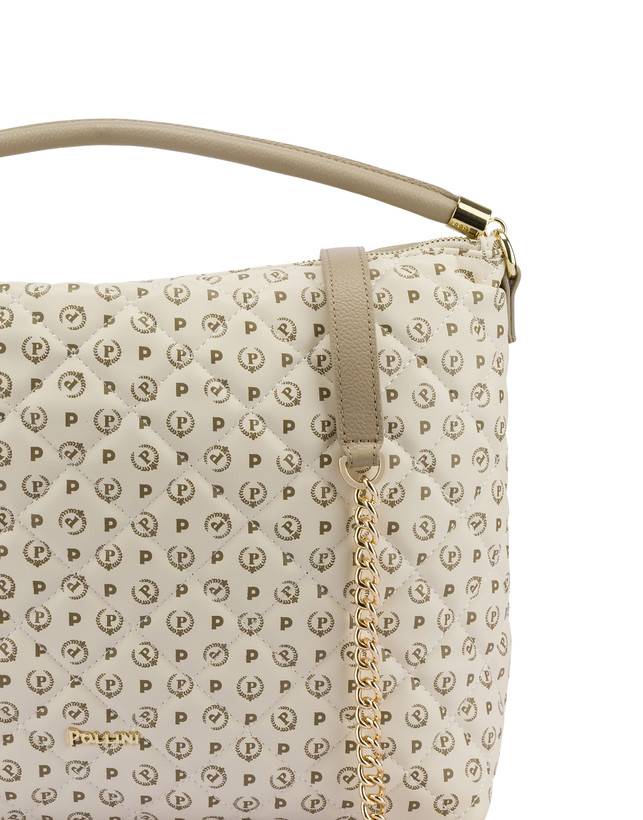 Pollini Borsa Hobo Heritage Matelassé Avorio/avorio Negozio