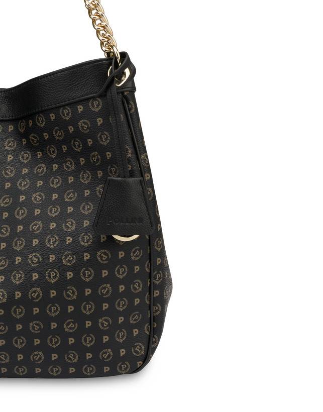 Pollini Borsa A Spalla Nero/nero Sconto di tempo limitato