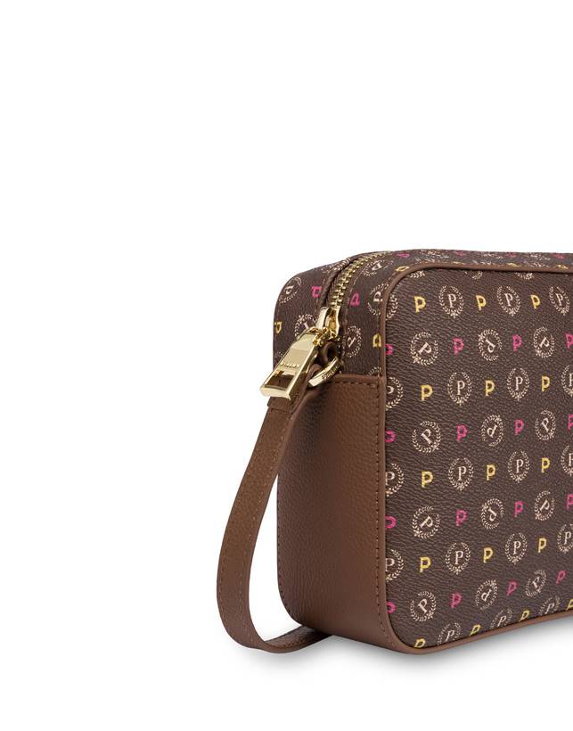 Pollini Borsa A Tracolla Heritage Logo Classic Multicolor/marrone Vendite stagionali
