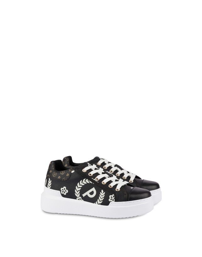 Pollini Sneakers Maxi Heritage Day Sì! Nero/nero/nero Offerta natalizia