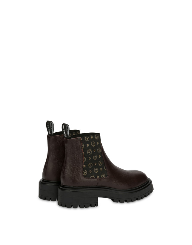 Pollini Beatles In Vitello Logo Heritage Nero/t.moro Offerta Giorno del Papà