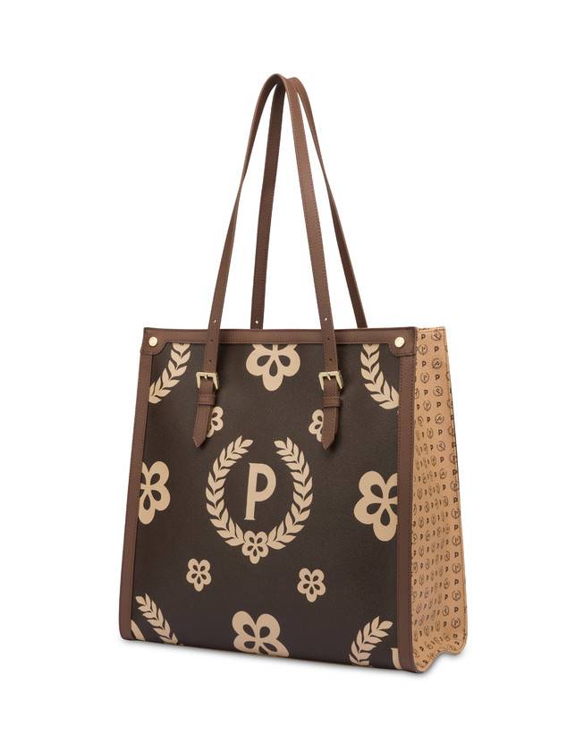 Pollini Tote Bag Day-si! Heritage Crema/marrone/marrone Latest fashion
