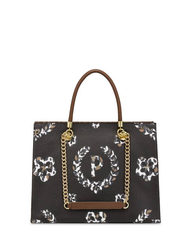 Pollini Shopping Bag Day-si! Heritage Marrone/leopardo/marrone Lightning offer
