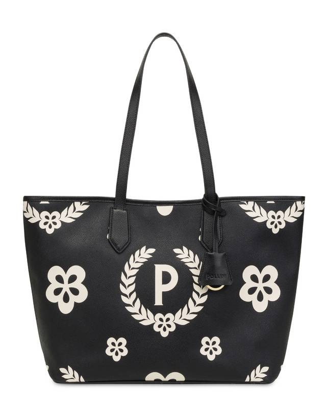 Pollini Shopping Bag Day-si! Heritage Nero/nero/nero Bestseller