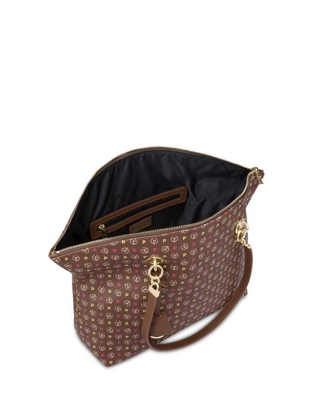 Pollini Tote Bag Heritage Logo Classic Multicolor/marrone Super Saving Price