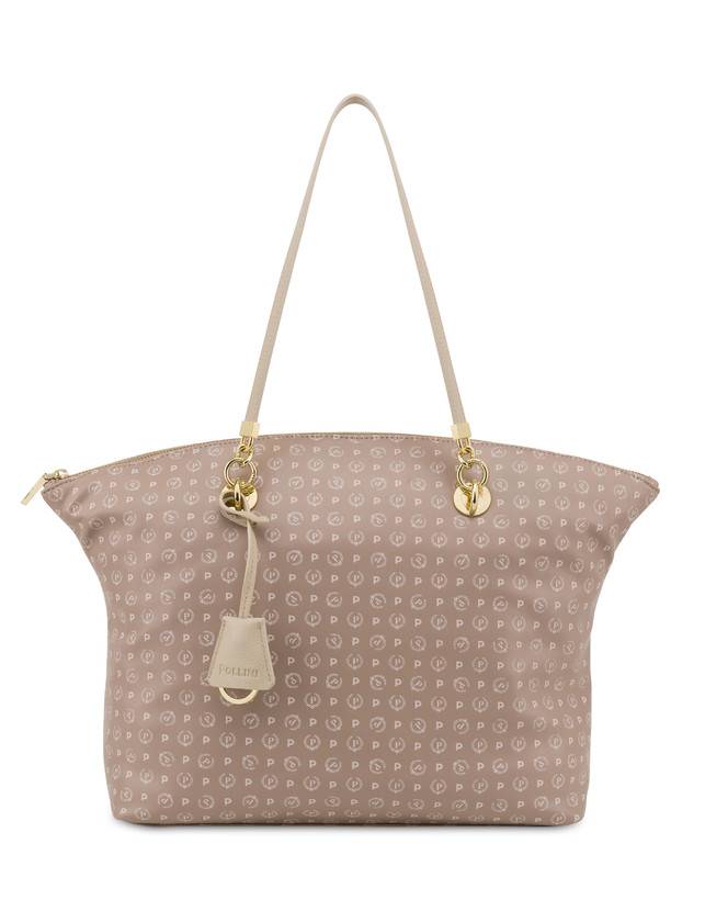 Pollini Tote Bag Heritage Soft Touch Beige/avorio Ritorno libero