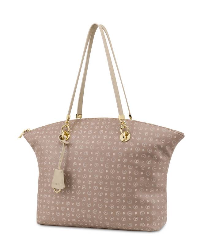 Pollini Tote Bag Heritage Soft Touch Beige/avorio Ritorno libero