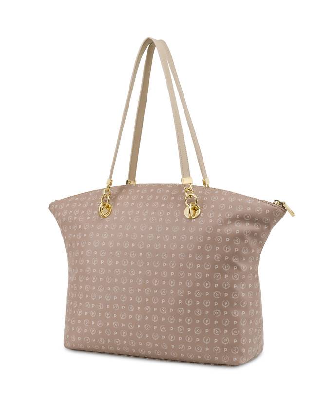 Pollini Tote Bag Heritage Soft Touch Beige/avorio Ritorno libero