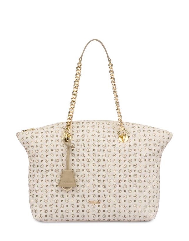 Pollini Tote Bag Heritage Matelassé Avorio/avorio Ultimi tre giorni