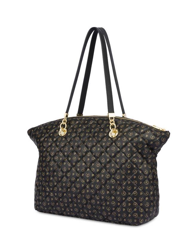 Pollini Tote Bag Heritage Matelassé Nero/nero ACQUISTA ORA