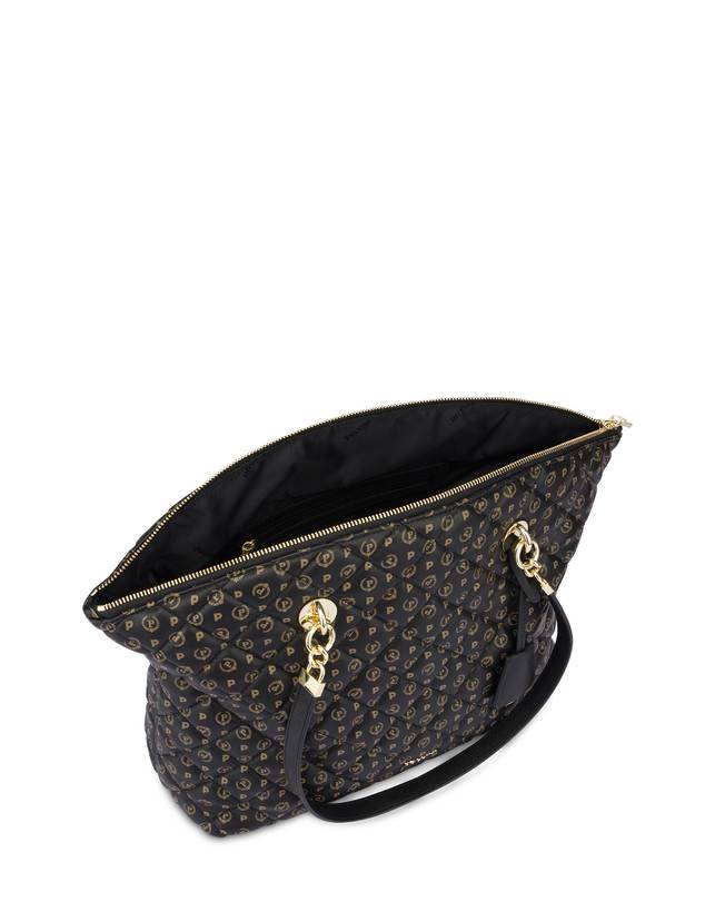 Pollini Tote Bag Heritage Matelassé Nero/nero ACQUISTA ORA