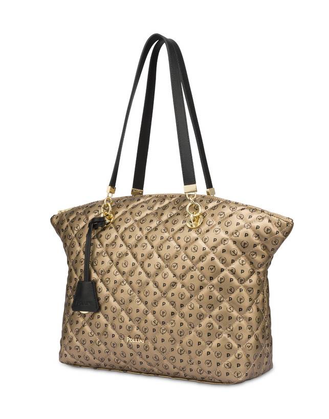 Pollini Tote Bag Heritage Matelassé Oro/nero Latest stili