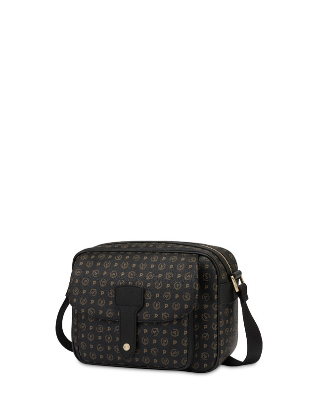 Pollini Borsa A Spalla Heritage Logo Classic Nero/nero Fino al 50% di sconto