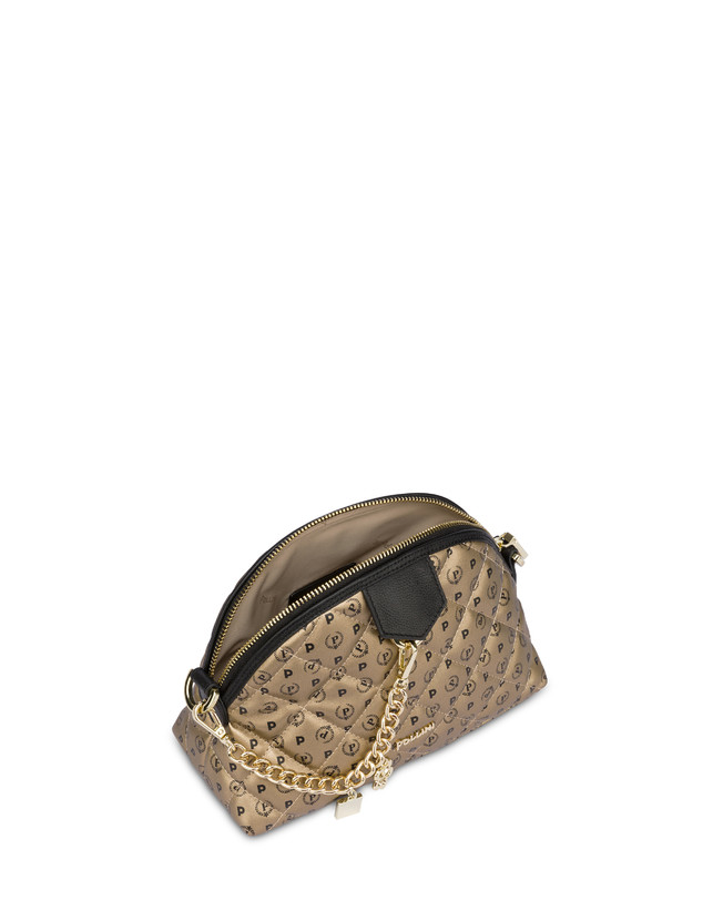 Pollini Borsa A Tracolla Heritage Matelassé Oro/nero Offerta speciale della fabbrica