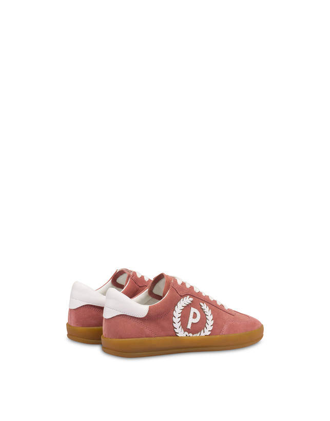 Pollini Sneakers In Crosta Venus Peonia/bianco Fino Al -60%