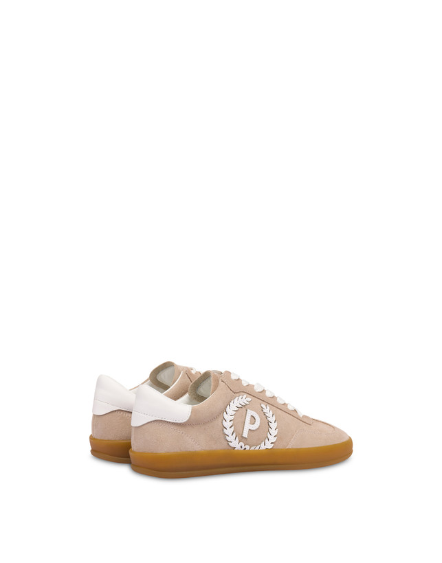 Pollini Sneakers In Crosta Venus Beige/bianco Shopping Online