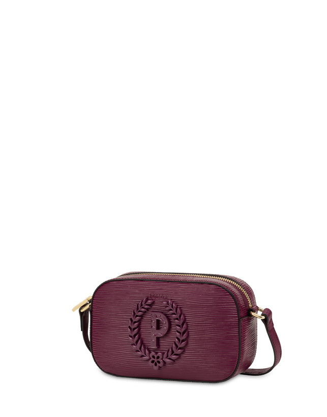 Pollini Camera Bag Enamel Allure Burgundy Sconto