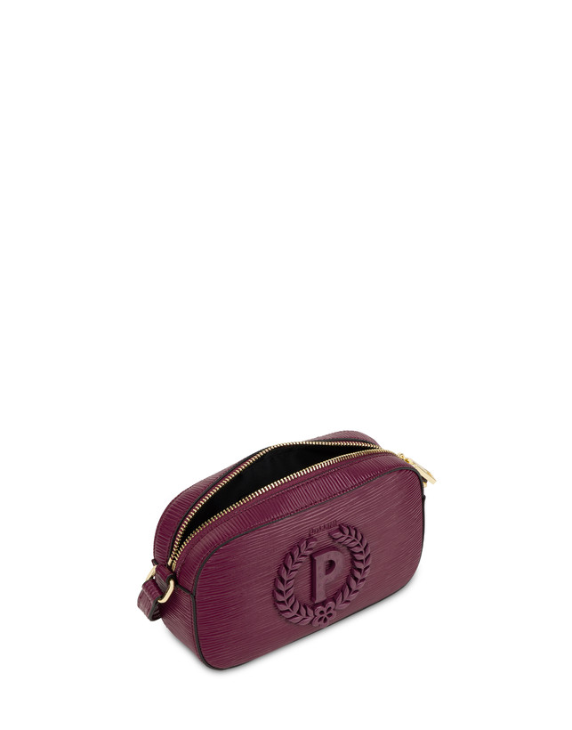 Pollini Camera Bag Enamel Allure Burgundy Sconto