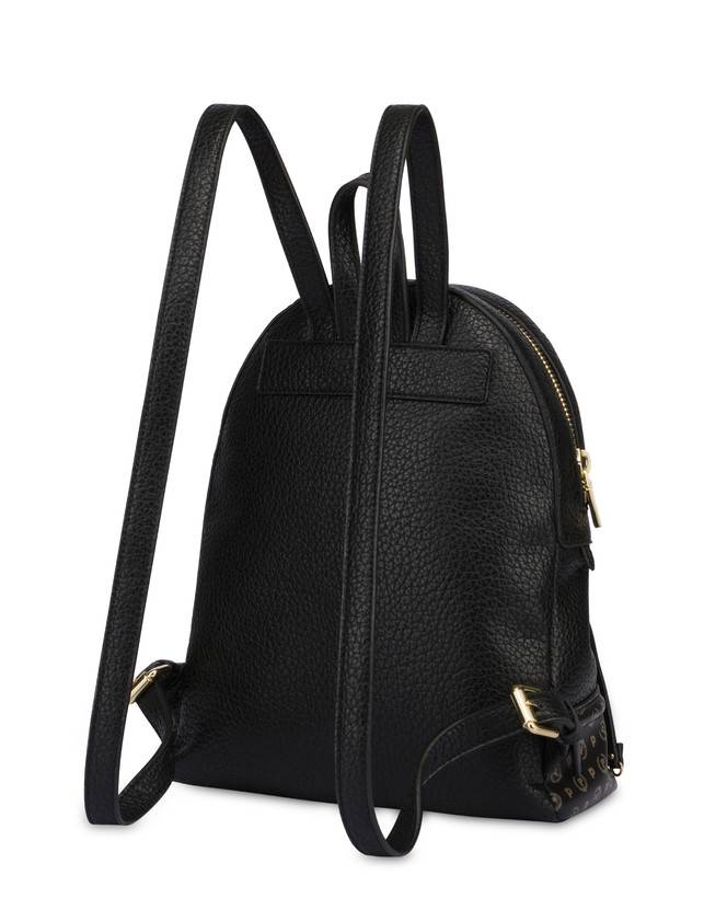 Pollini Zaino Zipper Nero/nero Saldi Di Fabbrica