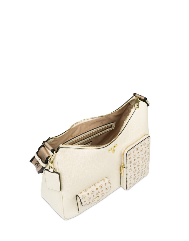 Pollini Hobo Bag Ecletic Avorio/avorio I Più Venduti