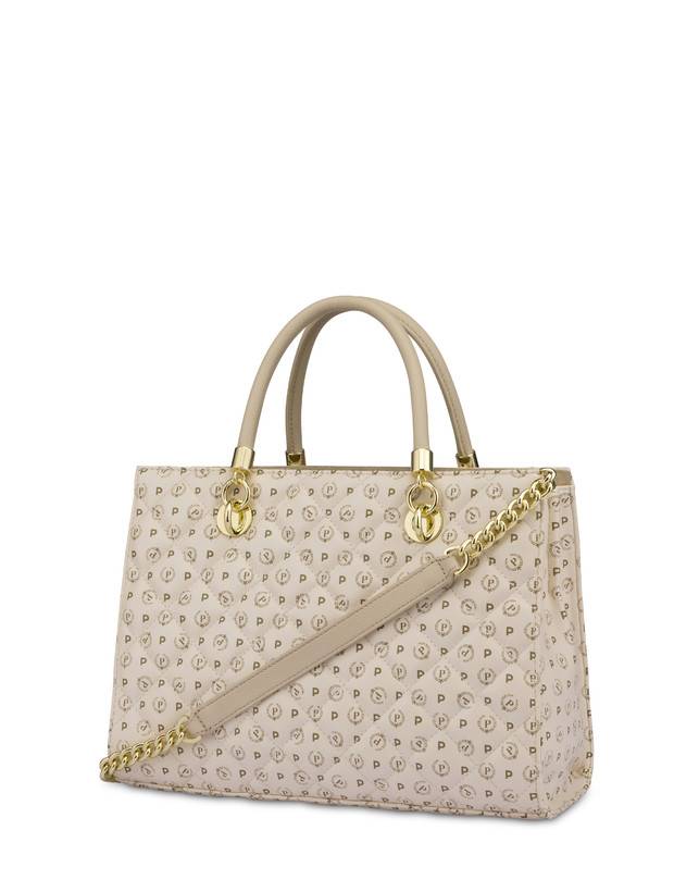 Pollini Shopping Bag Heritage Matelassé Avorio/avorio Offerta per la Festa della Mamma