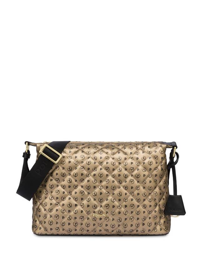 Pollini Borsa A Spalla Heritage Matelassé Oro/nero Offerta temporanea