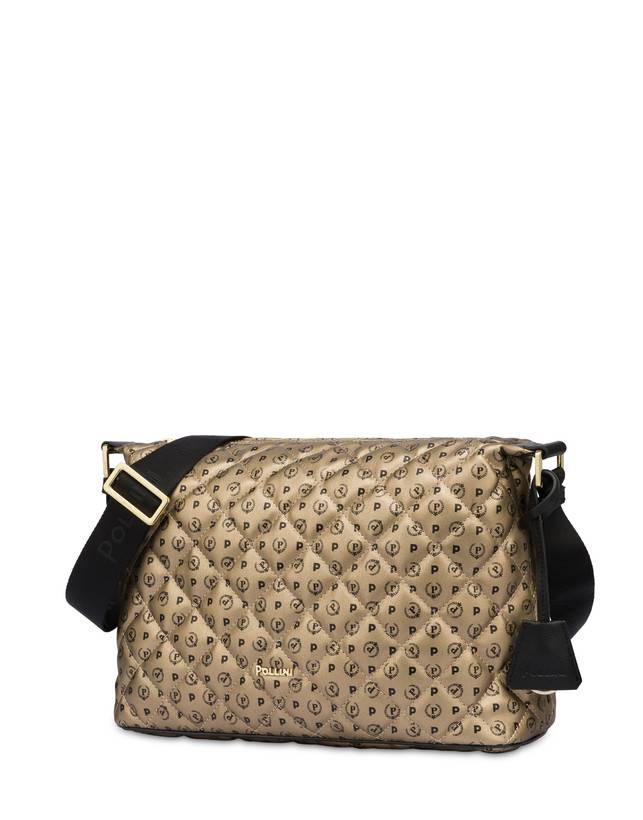 Pollini Borsa A Spalla Heritage Matelassé Oro/nero Offerta temporanea