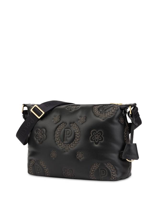 Pollini Borsa A Spalla Puffy Heritage Nero/nero/nero Lightning offer