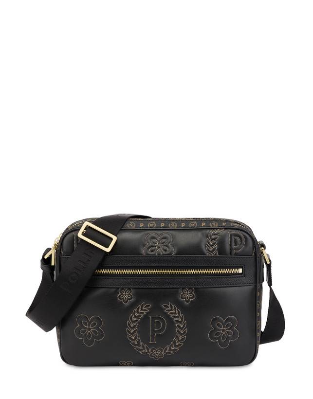 Pollini Borsa A Tracolla Puffy Heritage Nero/nero/nero Bestseller