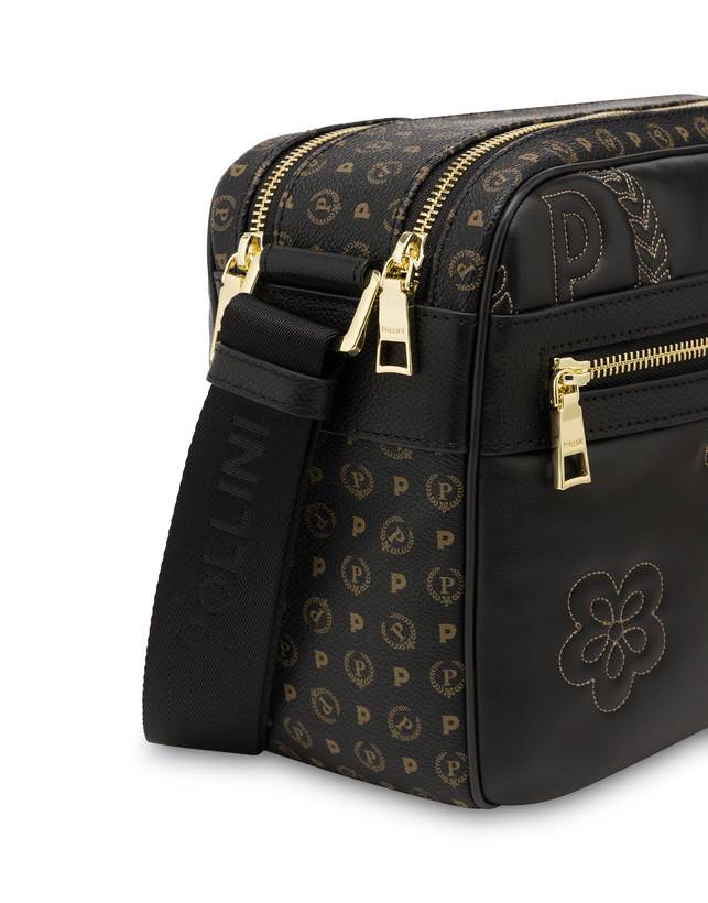 Pollini Borsa A Tracolla Puffy Heritage Nero/nero/nero Bestseller
