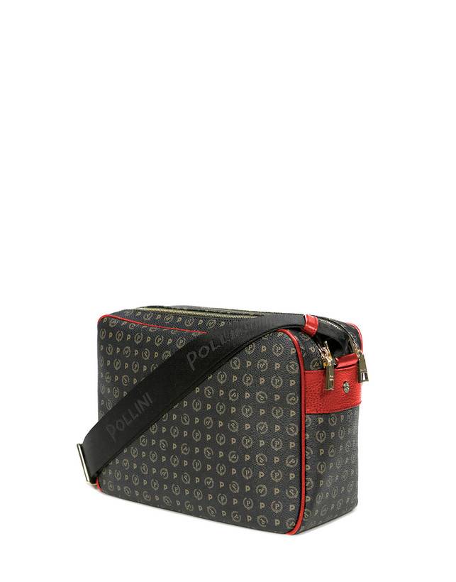 Pollini Borsa A Spalla Heritage Logo Classic Nero/lacca Comprane uno, ottenene uno gratis