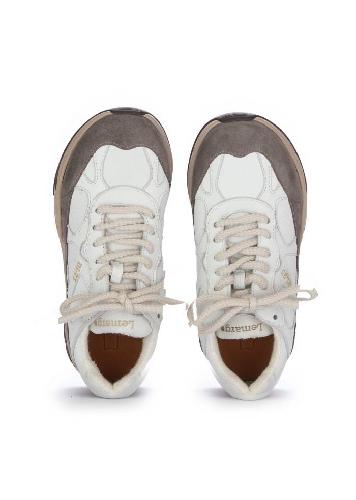 LEMARGO | SNEAKERS CERVO GRAFITE BIANCO MARRONE Qualità