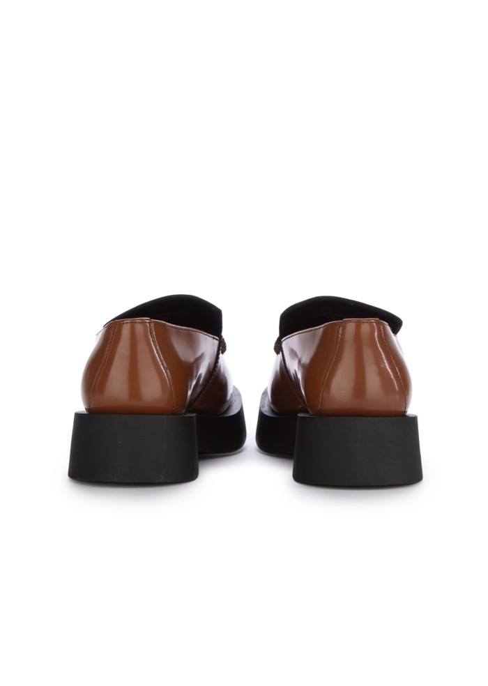 POESIE VENEZIANE | MOCASSINI SUOLA SPESSA ABRASIVATO MARRONE NERO 50% di sconto con spedizione gratuita