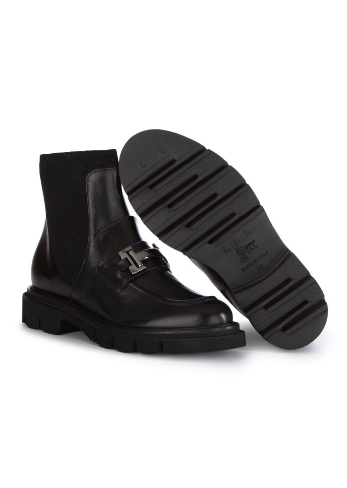 LUCA GROSSI | STIVALETTI CHELSEA NATUR NERO Fino Al -60%