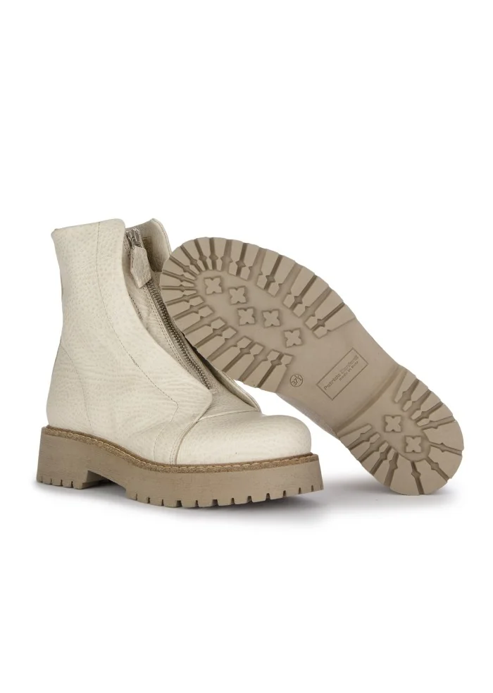PATRIZIA BONFANTI | STIVALETTI KUNI ZIP BISONTE BEIGE 50% di sconto per tempo limitato