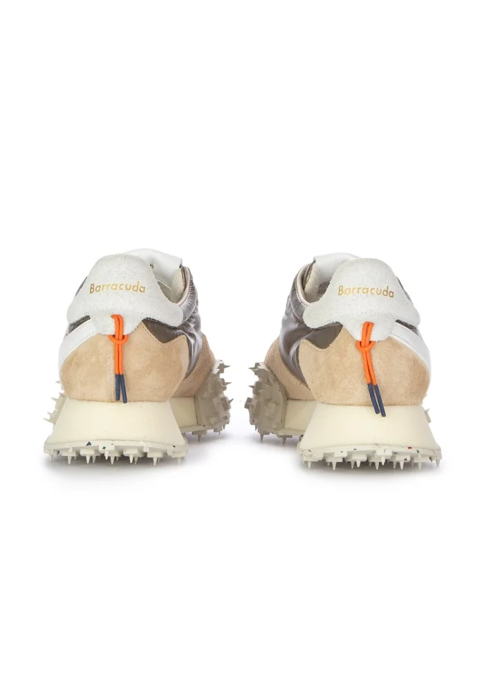 BARRACUDA | SNEAKERS IMPACT BEIGE METALLIZZATO Novità