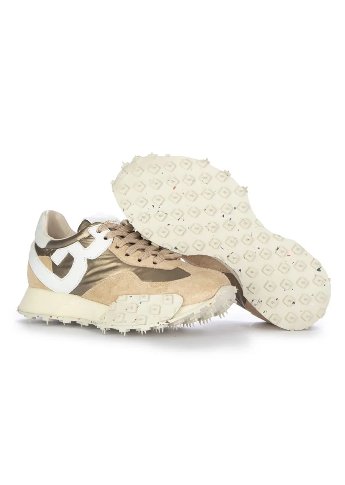 BARRACUDA | SNEAKERS IMPACT BEIGE METALLIZZATO Novità