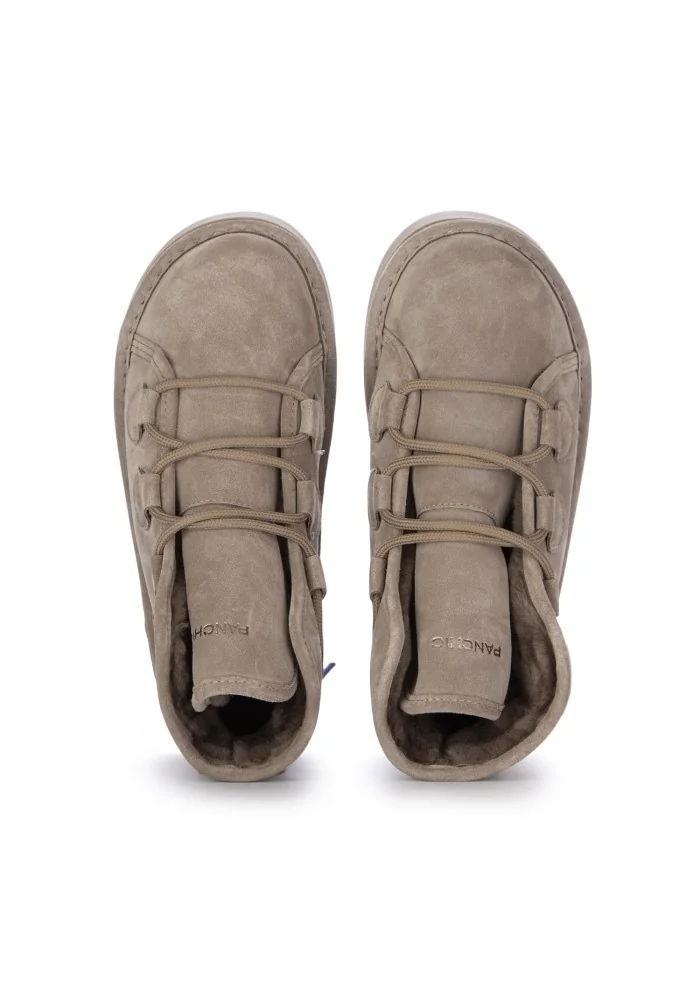 PANCHIC | STIVALETTI ALLACCIATI CAMOSCIO GRIGIO Online