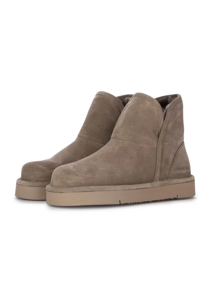 PANCHIC | STIVALETTI BASSI CAMOSCIO GRIGIO In Vendita