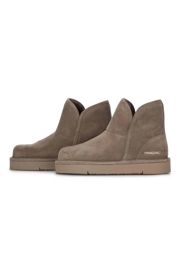 PANCHIC | STIVALETTI BASSI CAMOSCIO GRIGIO In Vendita