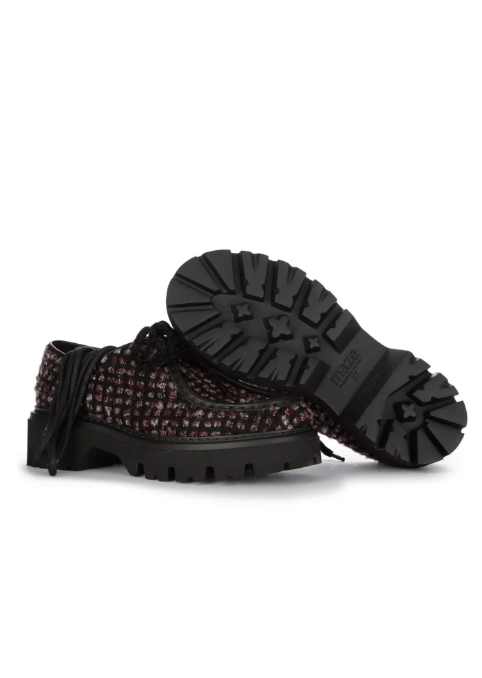 MAZE | SCARFPE ALLACCIATE DORA STOCCOLMA FOUNTAIN NERO BEIGE 2025