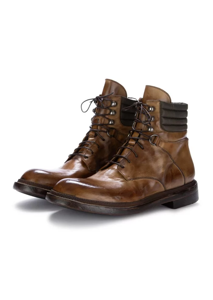 LEMARGO | STIVALETTI ALLACCIATI RANCH CORTECCIA MARRONE Pezzi Unici