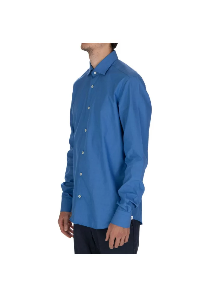 MASTRICAMICIAI | CAMICIA LUCA COTONE REGULAR FIT BLU CHIARO Sottocosto