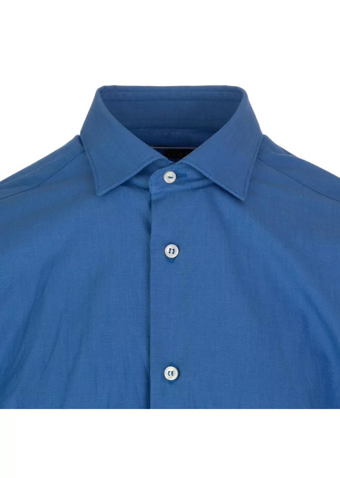 MASTRICAMICIAI | CAMICIA LUCA COTONE REGULAR FIT BLU CHIARO Sottocosto