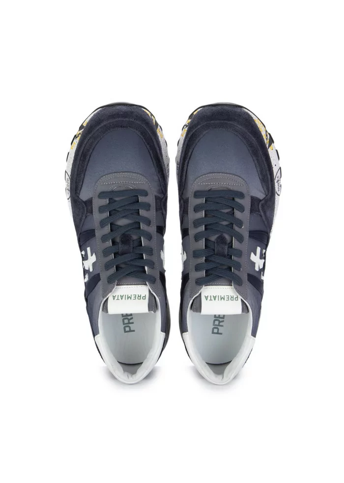 PREMIATA | SNEAKERS LANDECK CAMOSCIO NYLON BLU Novità