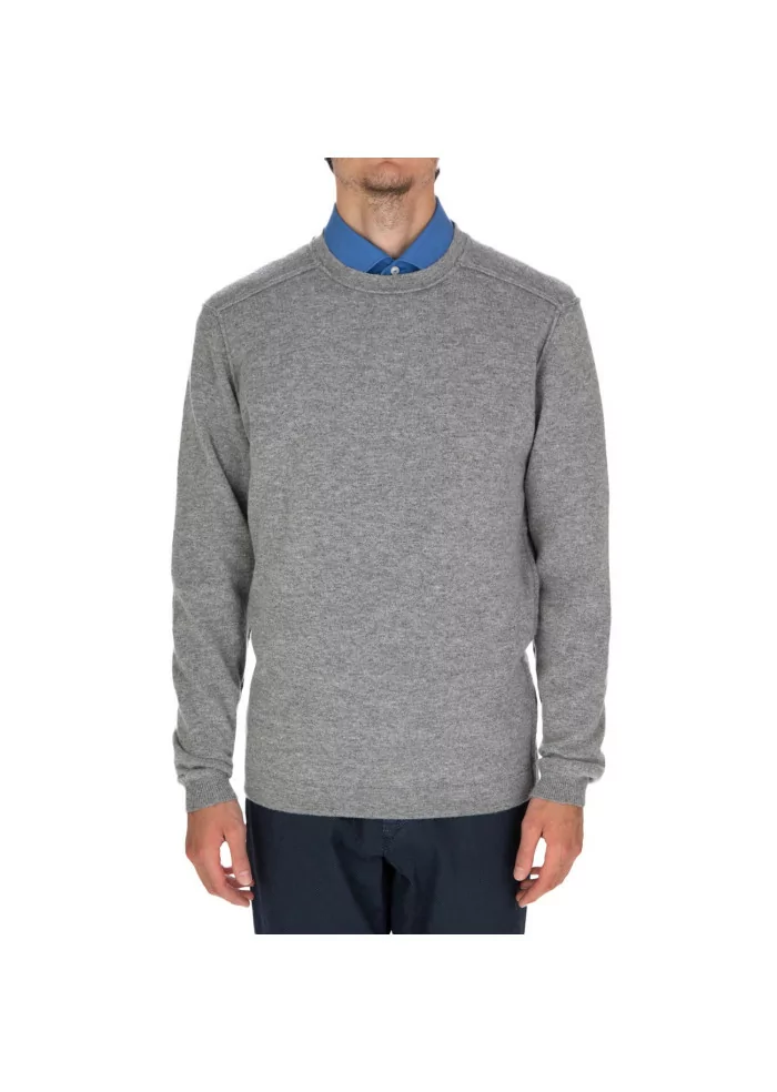 WOOL & CO | MAGLIONE LANA VISCOSA GRIGIO Sconto